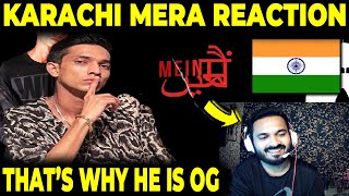 India 🇮🇳 Reaction On Talha Anjum Karachi Mera  Prod by Kishore amp Jokhay  GDX Reacts [upl. by Aiasi]