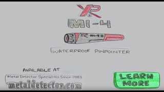 XP MI4 Waterproof Pinpointer Metal Detector [upl. by Gelasius]