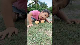 Survival Skills single mom with a lot of apple fruit in forest survival camping bushcraft [upl. by Baras461]