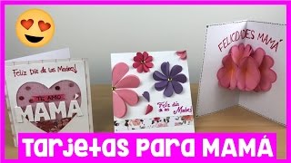 TARJETAS PARA MAMÁ  Especial día de las madres [upl. by Casimir]