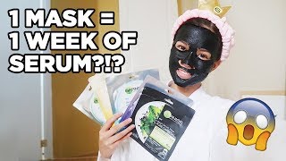 NEW FAVORITE FACE MASKS Find the BEST Mask for YOUR Skin Type [upl. by Eibrab717]