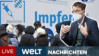 EXTREM FRUSTRIEREND Wie Karl Lauterbach den CoronaImpfstoffmangel beheben will  WELT Newsstream [upl. by Adrianne]