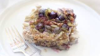 Blueberry Baked Oatmeal [upl. by Groos]