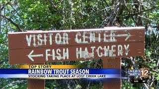 Trout stocking season begins in Southwestern Oregon [upl. by Eniledgam]