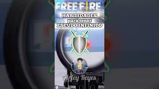 HABILIDADES para tener ESCUDO INFINITO en FREE FIRE 😱 freefire shorts [upl. by Adnulahs392]