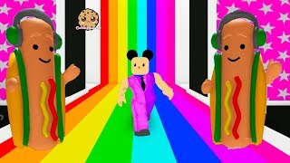 Giant Dancing Hot Dog Fashion Frenzy Dress Up Runway Show Video  Cookie Swirl C Roblox [upl. by Seraphim110]