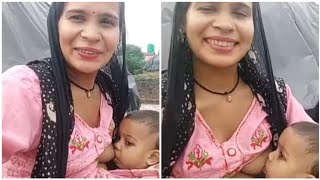 new breastfeeding vlog 2024  beautiful mom breastfeeding  desi breastfeeding vlogs viral [upl. by Springer527]