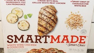 SmartMade by Smart Ones White Wine Chicken amp Couscous Review [upl. by Robinetta]