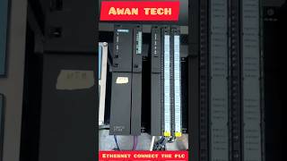 How is an Ethernet cable plugged into a PLC [upl. by Pollie980]