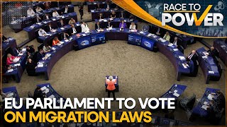 EU lawmakers vote on migration system  New laws to close all loopholes EU Minister  WION News [upl. by Tadio]