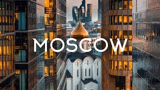 Moscow Russia Aerial Drone 4K Timelabpro [upl. by Giacopo]