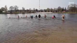 Anbaden im Ferienpark Falkensteinsee [upl. by Novets]