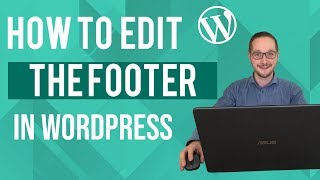 How to edit footer in Wordpress Tutorial [upl. by Anirrak804]