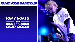 FIFAe FYG Cup  TOP 7 GOALS [upl. by Eymaj]