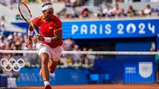 Paris Olympics Nadal sets up thriller clash against Djokovic as LeBron James fires US past Serbia [upl. by Mcnair]