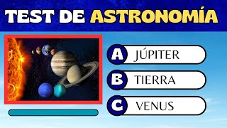 ¿Cuánto sabes de CULTURA GENERAL  QUIZ sobre ASTRONOMÍA [upl. by Toor780]