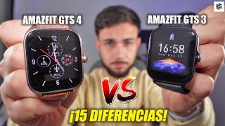 HAY UN GANADOR🏆AMAZFIT GTS 4 vs AMAZFIT GTS 3  COMPARATIVA [upl. by Cul]