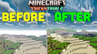 How to IncreaseMax Render Distance in Minecraft Bedrock 121 No Computer iOS Android amp Win 10 [upl. by Aerdnaxela]