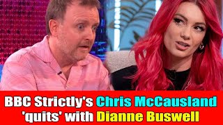 Chris McCausland quits Dianne Buswell as training session turns tense [upl. by Elpmid]