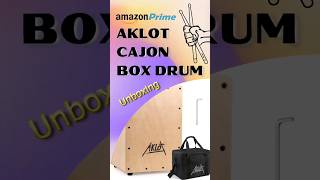 Unboxing Aklot Cajon Box Drum from Amazon [upl. by Zebada947]