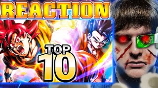 LOCAL DRAGON BALL LEGENDS WHALE REACTS TO GORESH TOP TEN JUNE 2024 TIER LIST Part 2 [upl. by Ajroj]