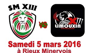 Les Lions du Minervois contre Limoux [upl. by Tapes]