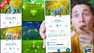 KYUREM  in Pokémon GO  NEW Research Breakthrough box Spotlight Hours amp MORE [upl. by Pack]