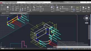 Desenho Técnico no AutoCAD  Vistas Ortogonais  Planos Curvos [upl. by Todd982]