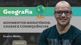 Movimentos migratórios causas e consequências​  Geografia  Ensino Médio [upl. by Middle903]