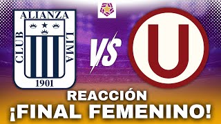 🔴 ALIANZA LIMA vs UNIVERSITARIO EN VIVO  VUELTA  FINAL LIGA FEMENINA 2024 [upl. by Robinetta]