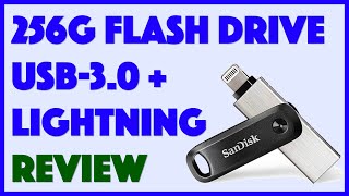 SanDisk iXpand Flash Drive Go for iPhone and iPad  DEMO amp REVIEW [upl. by Rainah954]