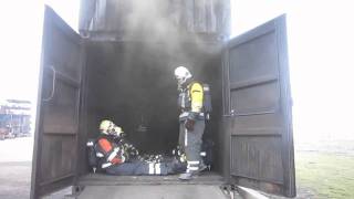 Flashover container risc maasvlakte [upl. by Mills440]