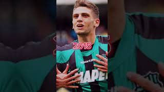 Domenico Berardi evolution 🇮🇹👑 football berardi shorts [upl. by Ahtnahc849]