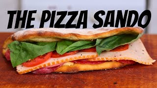 How To Make The Pizza Sando The crust is actually crusting [upl. by Mak]