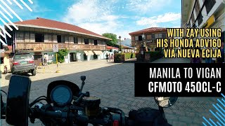 Manila to Vigan  CFMOTO 450CLC [upl. by Stutsman]