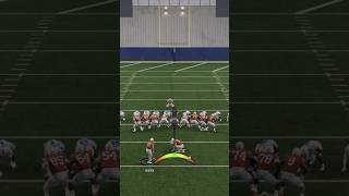 How To Kick Field Goals with new CFB 25 Kick Meter cfb25 [upl. by Dagney]