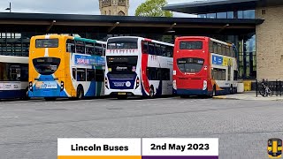 Buses at Lincoln Central 02052023 [upl. by Kilk893]