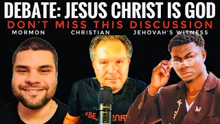 RARE DEBATE  Christian vs Jehovah’s Witness vs Mormon The Deity of Jesus Christ Debate [upl. by Elleinahc755]