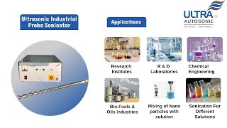Probe Sonicator  100 Liters Sonication [upl. by Demmer809]