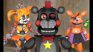 FNaF Pizzeria Sim Funko Action Figure Review [upl. by Fish]