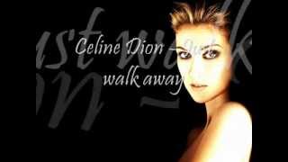 Céline Dion  Just Walk Away Lyric Video [upl. by Bara]