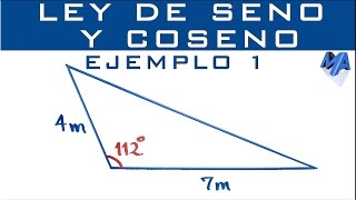 Razones trigonométricas  Solución de problemas  Ejemplo 8 [upl. by Lairret]