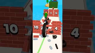 Bike Cycle Run 28😂 Amjadgamerz  Oggy and Funny Jack  All Funny Games funny gaming shorts [upl. by Neeham]