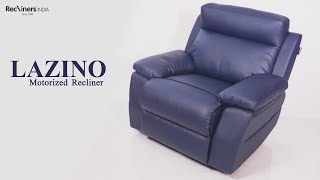 Motorized Recliner Chair  Style Lazino  Recliners India [upl. by Haorbed139]