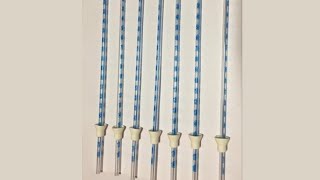 esr test by disposable pipette [upl. by Gorlicki]