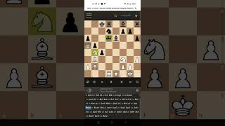 Danish gambit  chigorin defense  Knight support Queen to checkmate [upl. by Jami520]