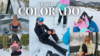 a christmas ski vlog in Breckenridge Colorado [upl. by Idnym]