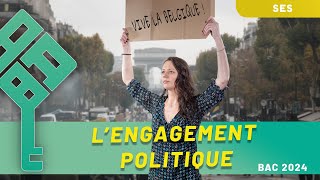 Lengagement politique  SES Terminale Bac 2025 [upl. by Gilder]