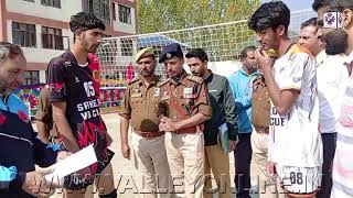 Ganderbal Police Organised Martyrs Police Premier League Volleyball Tournament at DPL Ganderbal [upl. by Vassily]