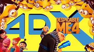 4DX REVIEW Despicable Me 4 2024  Is It Worth It In 4DX [upl. by Uyekawa]